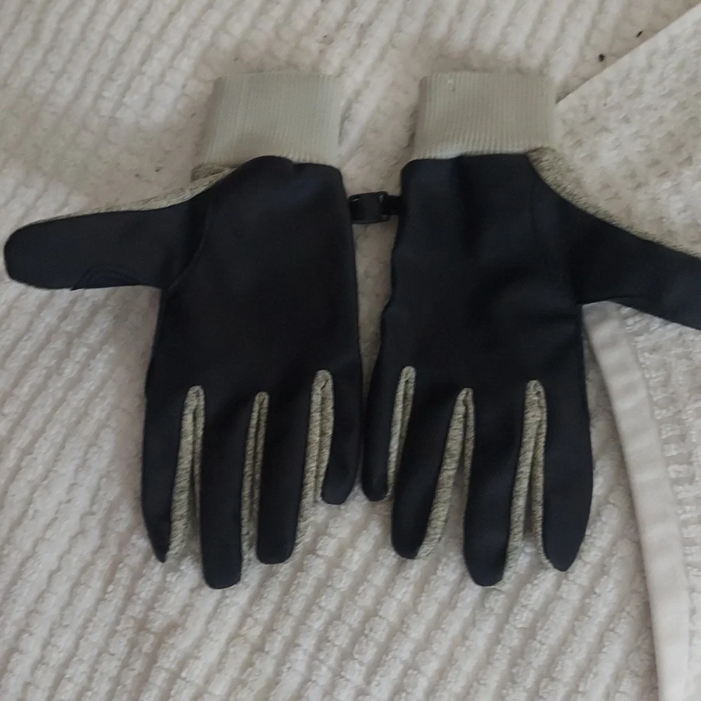 Ridgecut Performance Beige Stretch Fleece Glove With Grip Palm M